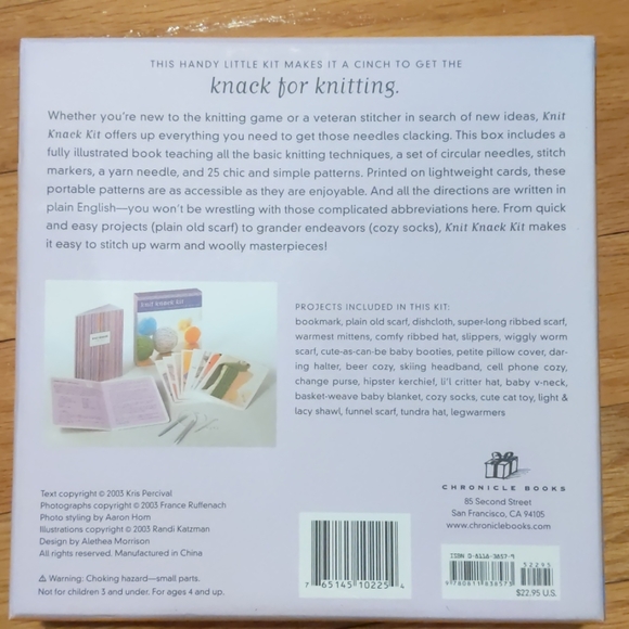 Knit knack kit - knitting patterns - Picture 4 of 4